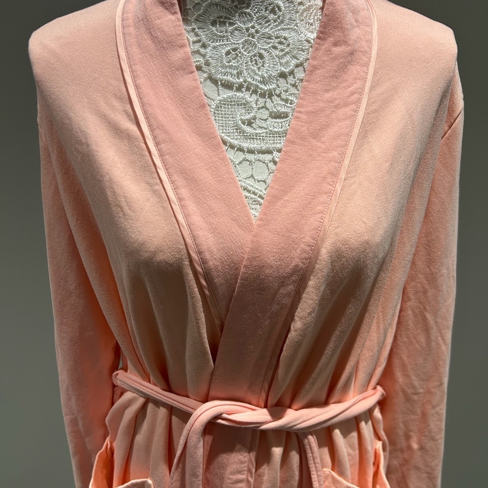 Women's Peach Robe - Picture 2 of 6